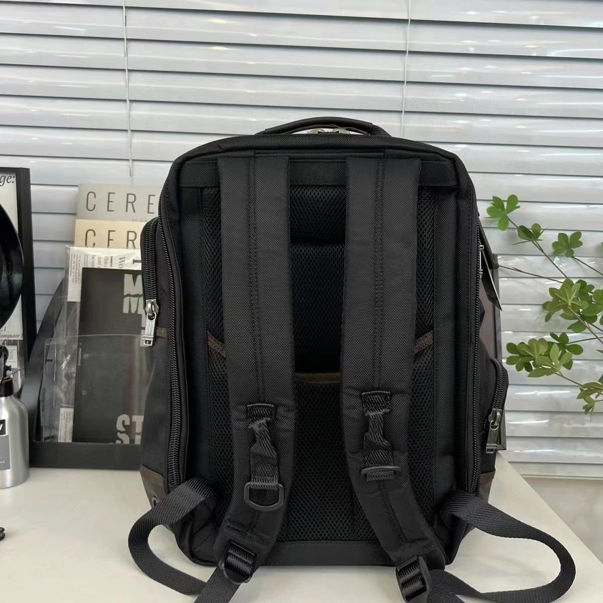 High-quality Ballistic nylon Backpack Men Leisure shoulders Travel bag Fashion Business 15 inch Laptop bag