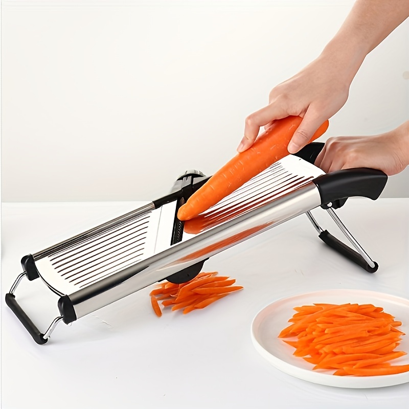 Adjustable mandolin food slicer, kitchen mandolin slicer, mandolin, potato slicer, tomato slicer, carrot slicer