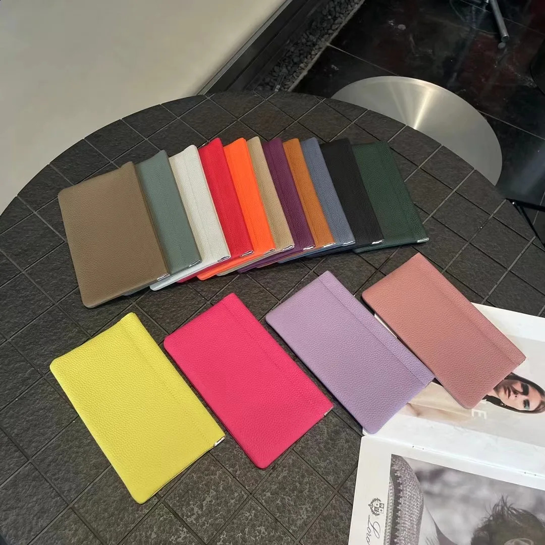 Free Customized Letters Genuine Leather Ladies Clip Clutch Bag Multifunctional Organizer Wallet Womens Purse Phone Bag 240802