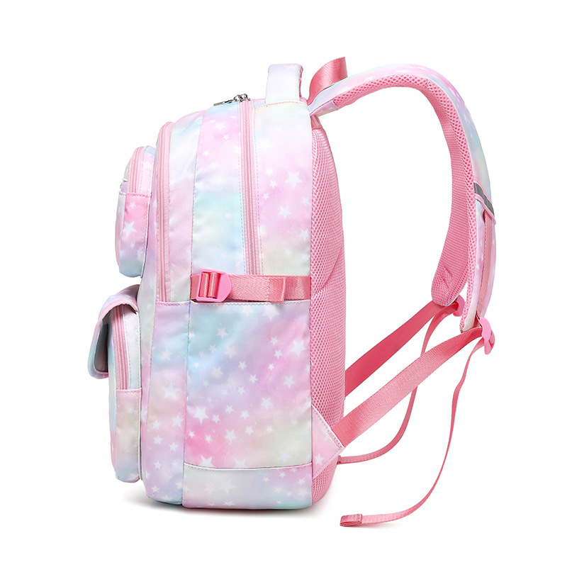 New School Backpacks Girls Star Children Backpack with Lunch Bag and Pencil Case Kids 3 in 1 Bookbags School Bag Set