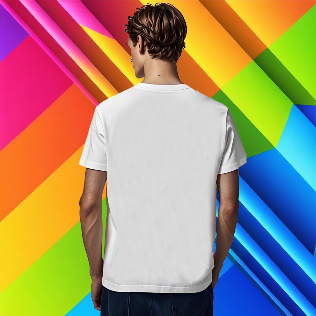 T-Shirts for Men 230g 100% Cotton portrait High Street Hip Hop Breathable Short Sleeve Customized Print Men Clothes T-Shirt Fashion New Popular Top Te