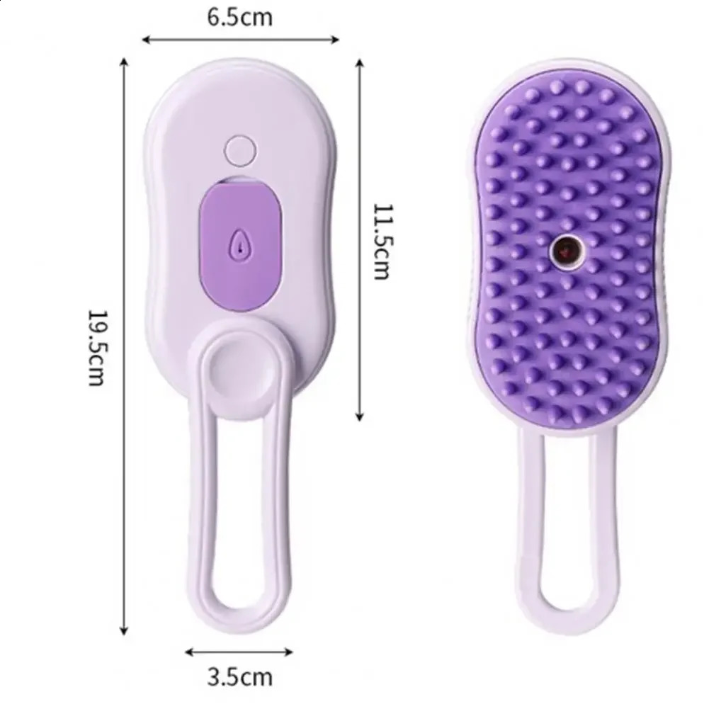 2025 new 3 in 1 Pet Steam Brush for Cats Electric Spray Cat Comb Cleaning Massage Dog Hair Remover Grooming Puppy Accessories