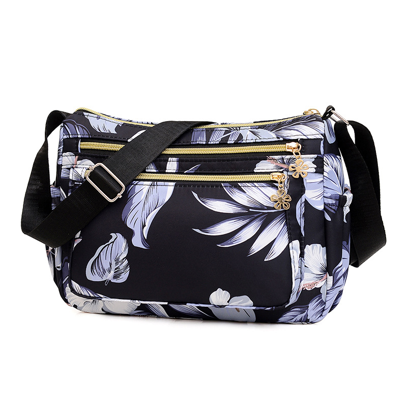 Women's Bag New Large Capacity Middle and Old Age Crossbody Bag Fashion Shoulder Handbag Multi Layer Waterproof Casual Mommy Bag