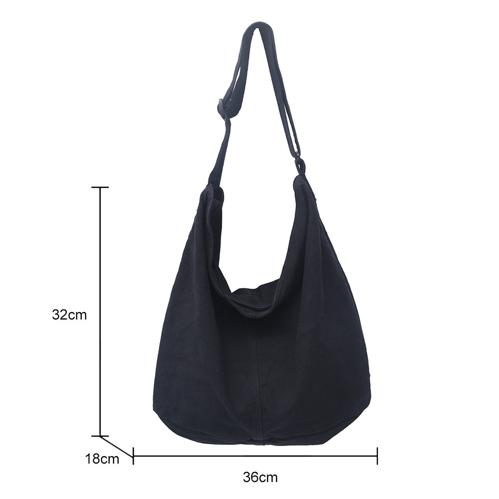 Women's Bags Casual Large Capacity Shoulder Bags Canvas Shopper Totes Fashion Harajuku Handbags Casual Ladies Crossbody Bags