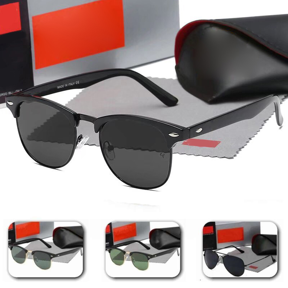 rayband rayban rainess ban banssunglasses men women bands classic brand retro sunglasses bans luxury eye wear metal frame designers sun glasses woman polarizing le