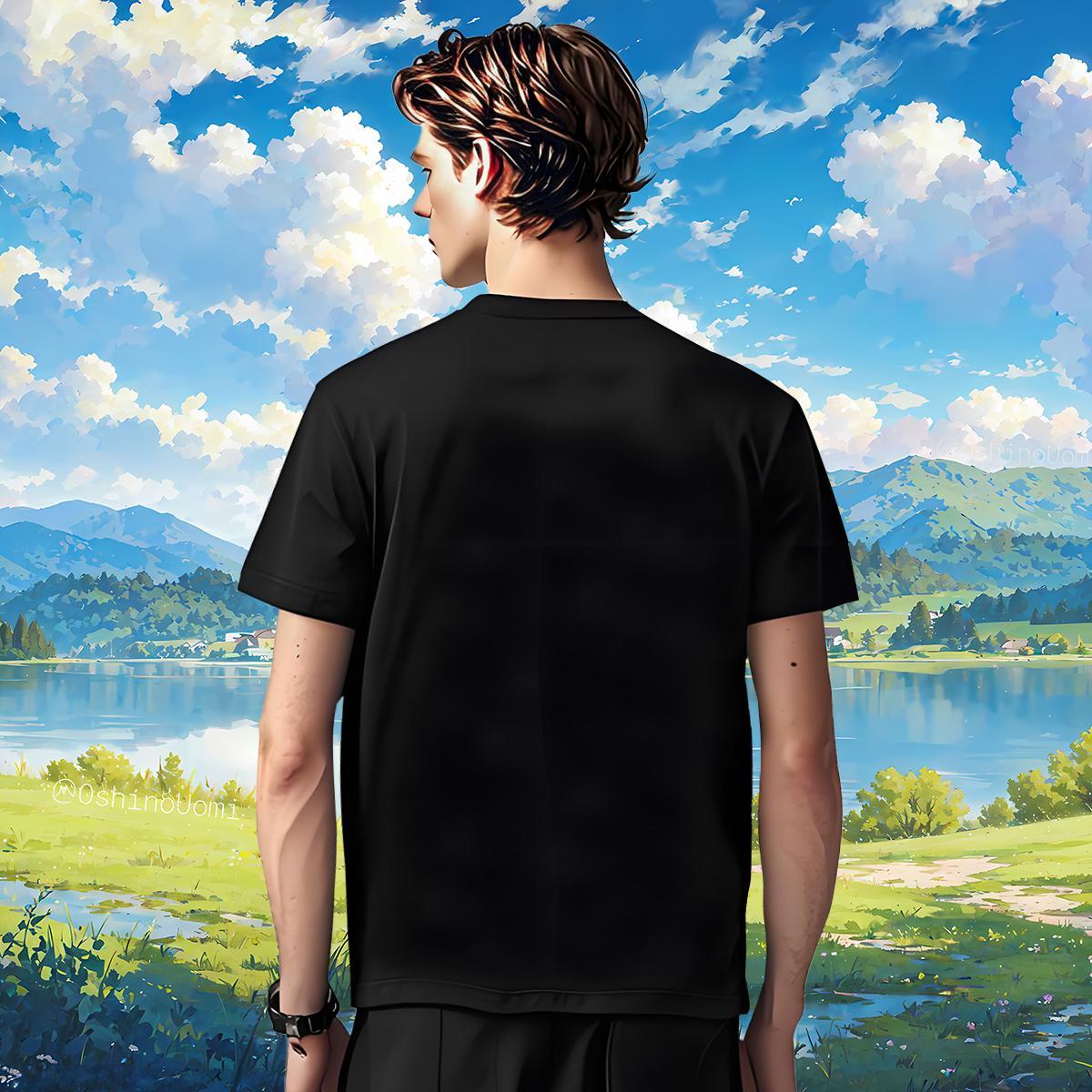 Man T Shirts 230g Pure Cotton handpainted High Street Hip Hop Breathable Soft Custom Print Plus Size Men Tees Wholesale Popular Wear