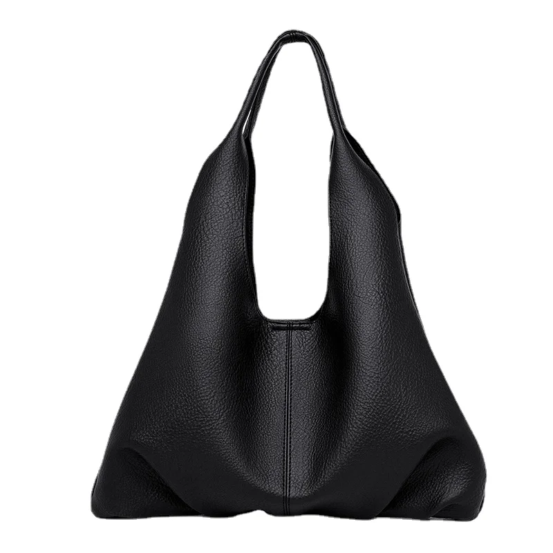 2023 New Women's Bag Large Capacity Women's Handbag Fashion Versatile Casual Shoulder Bag Magnetic Buckle Solid Women's Bag