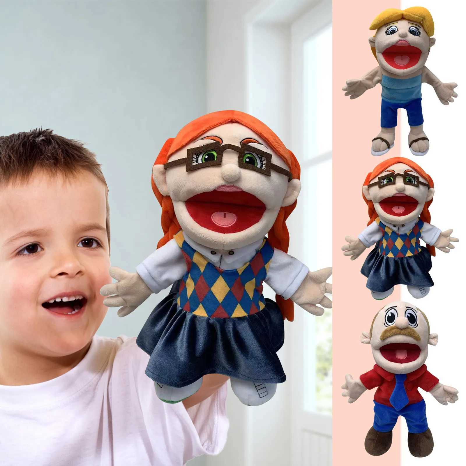 2024 New Puppet Hand ppet Soft Doll Toy Talk Show Prop Kid Kids Gift For Birthday Christmas Halloween Party