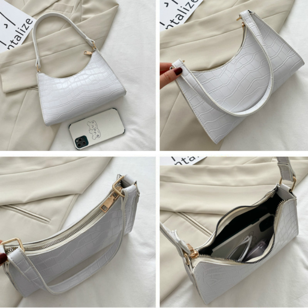 2023 Fashion Women's Bag Retro Casual Women Totes Shoulder Bags Female Leather Solid Color Chain Handbags for Women сумки