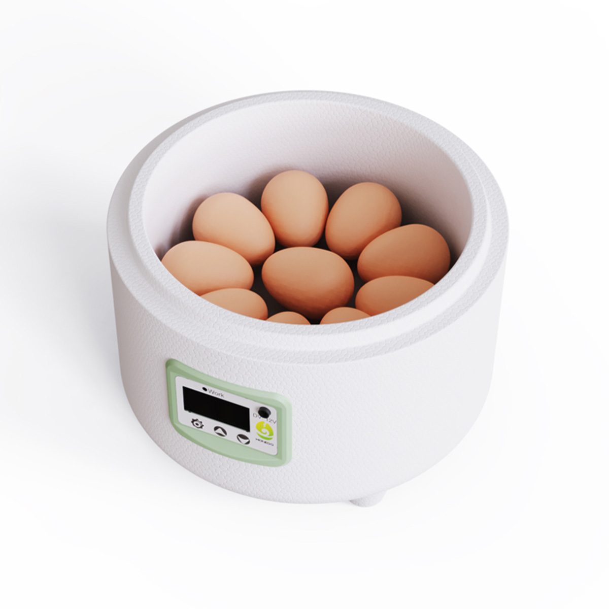 Egg Hatcher with Water Bed and Water Bag for Automatic Temperature Control during Egg Hatching (9 Eggs)
