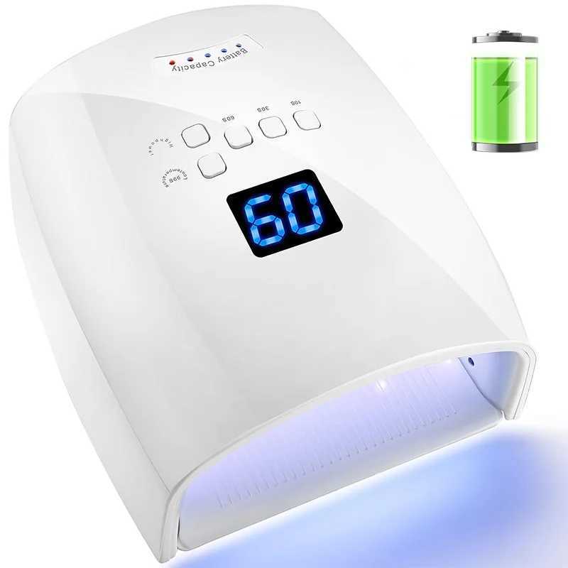 Rechargeable UV LED Lamp for Nails Wireless Gel Polish Nail Dryer Pedicure Manicure Light Cordless LED Nail Lamp For ManicureCL2400806