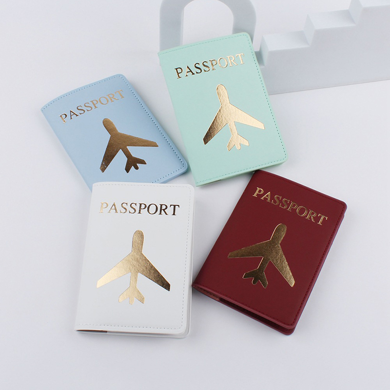 Dropshipping Map Couple Passport Cover Letter Print Women Men Travel Wedding Card Holder Small Bags Pink Black Blue Travel Case