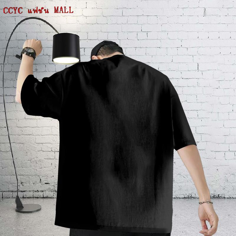 Customized Man T Shirts 230g Cotton halloween Hip Hop Tees Shirts O Neck Short Sleeves Cool Design Men Tops Tees Plus Size Cartoon