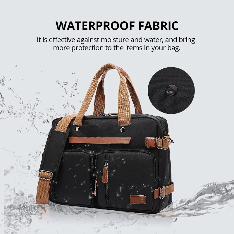 Chikage Large Capacity Multi-function Backpack High Quality Men's Business Computer Bag Waterproof Portable Travel Bag