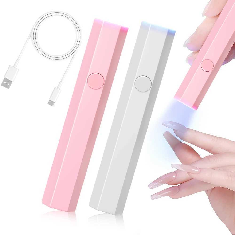 LULAA Portable Handheld Mini Nail Lamp For All Gel Polish Quick Dry USB Nail Dryer Machine UV LED Nail Lamp Mini Flashlight PenCL2400806