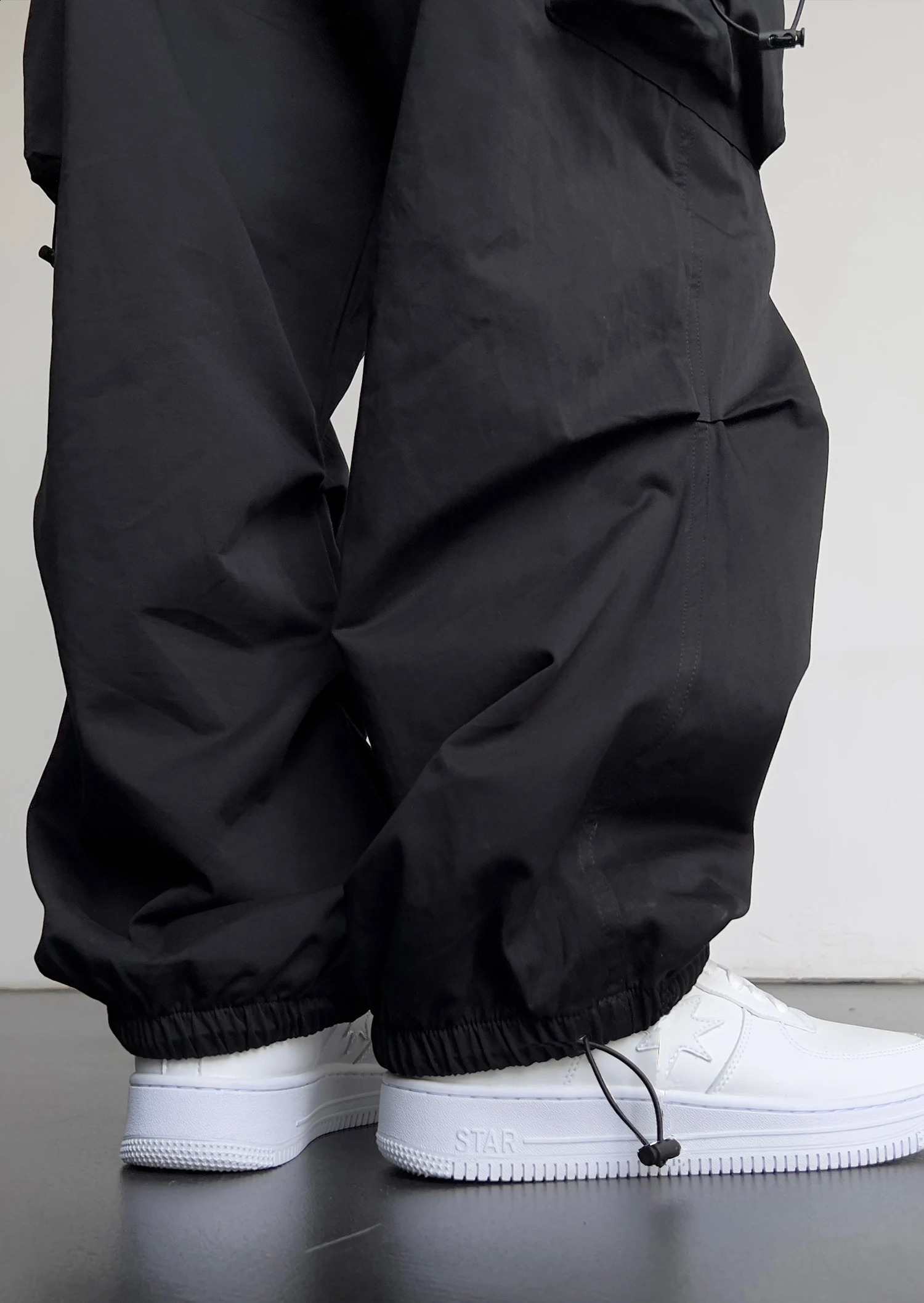 Streetwear Spring Summer Cargo Pants Men Multi-pocket Harajuku Casual Mens Jogger Pants Wide Leg Loose Womens Pants 240822