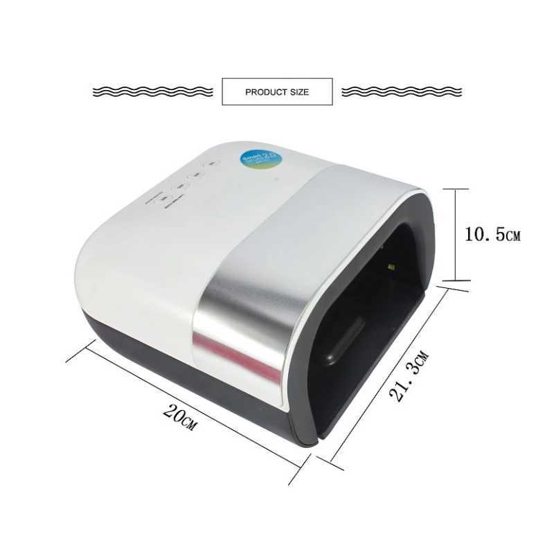 SUNUV SUN3 Nail Dryer Smart 2.0 48W UV LED Lamp Nail with Smart Timer Memory Invisible Digital Timer Display Nail Drying MachineCL2400806