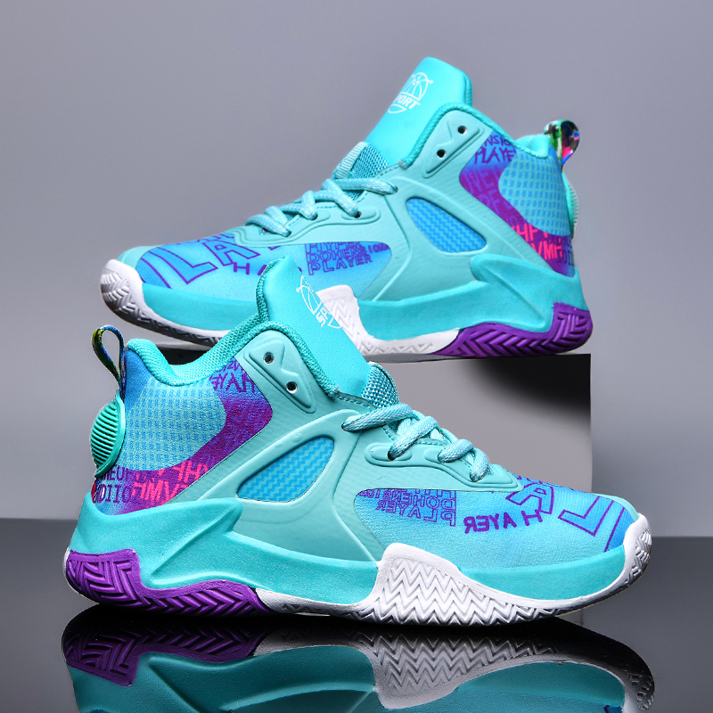 Childrens Basketball Shoes Outdoor Sports Field Non-slip Sneakers High Top Male Tennis Basketball Shoes Free Shipping Shoes Men