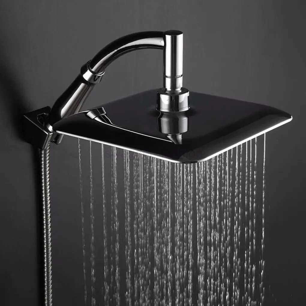Rainfall Shower Head Large Flow Supercharge Rainfall Showerhead Bathroom Faucet Replacement Parts Home Hotel Shower AccessoriesXJ240802 - view 3