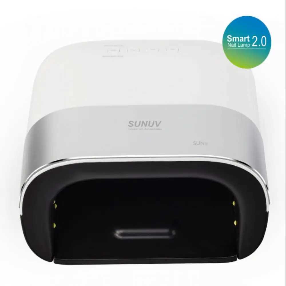 SUNUV SUN3 Nail Dryer Smart 2.0 48W UV LED Lamp Nail with Smart Timer Memory Invisible Digital Timer Display Nail Drying Machine Y240801