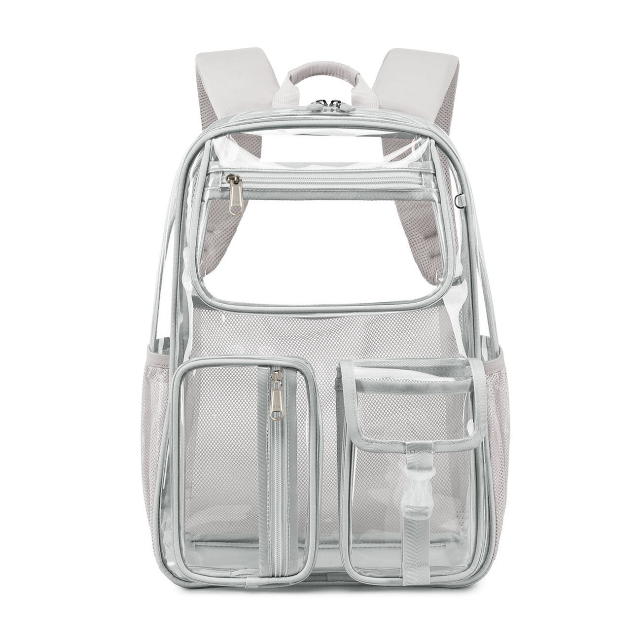 Transparent jelly bag new high capacity backpack for middle school students cross-border backpack wholesale