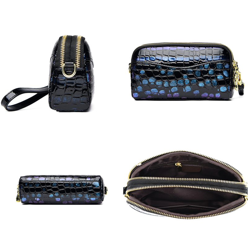 High Quality Patent Leather Messenger Bag Fashion Woman Handbag Luxury Tote New Female Purse Shoulder Crossbody Sac a main femme