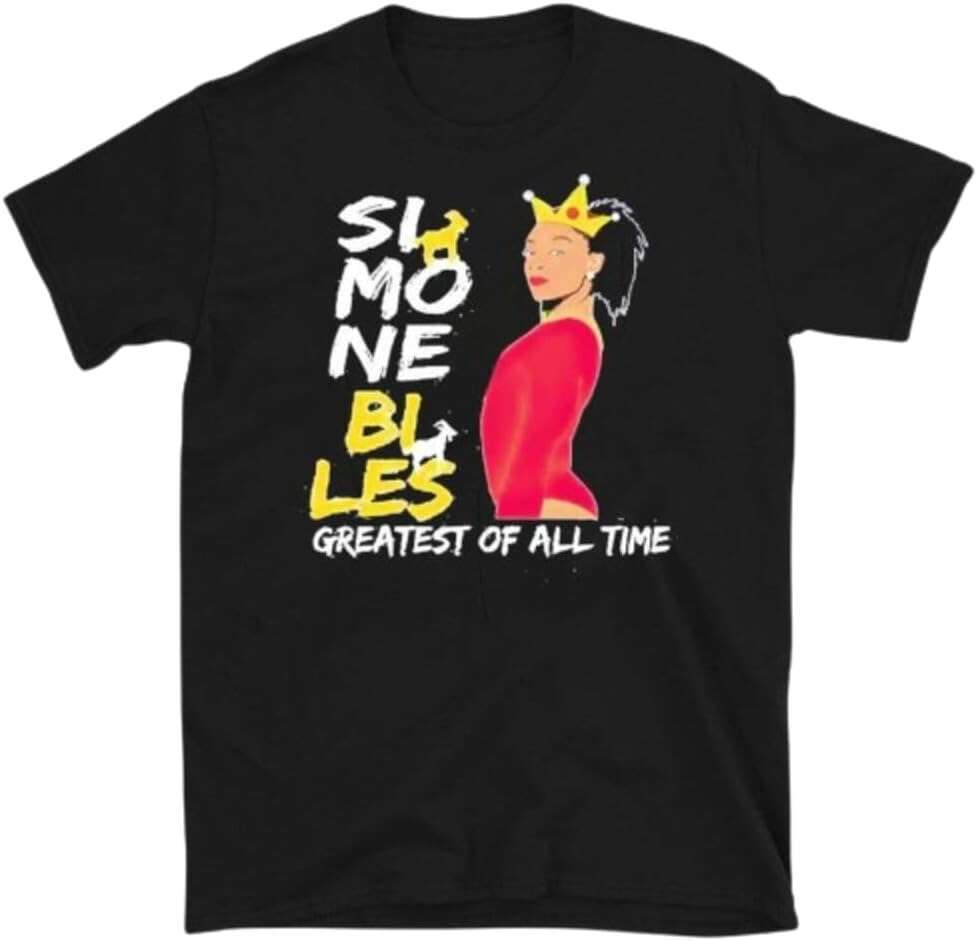 T shirt Mens t Shirt,I Love Heart Simone T-Shirt,Simone Biles Tee Pink shirts tshirt graphic tee Casual tops summer clothes Short sleeve Free shipping
