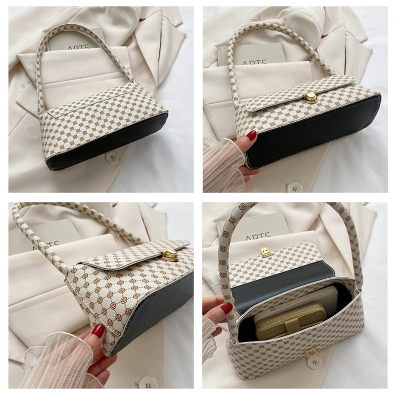 Fashionable and simple shoulder bag, trendy small square bag, foreign style bag,women's 2023 new casual and simple crossbody bag