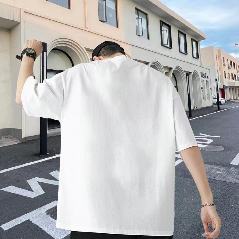 Designer Fashion T Shirt For Man 230g 100% Cotton cute Sport Tee Shirt O-Neck Short Sleeve Comfortable Couples T Shirts Oversized 3XL 4XL