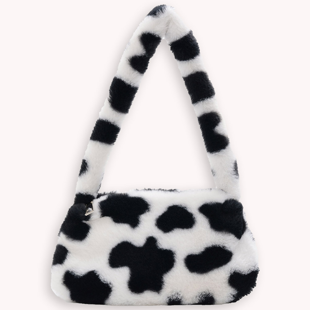 Simply Crossbody Bags Lady Chain Travel Small Handbags Plush Soft Fashion Underarm Shoulder Messenger Bag for Women 2020
