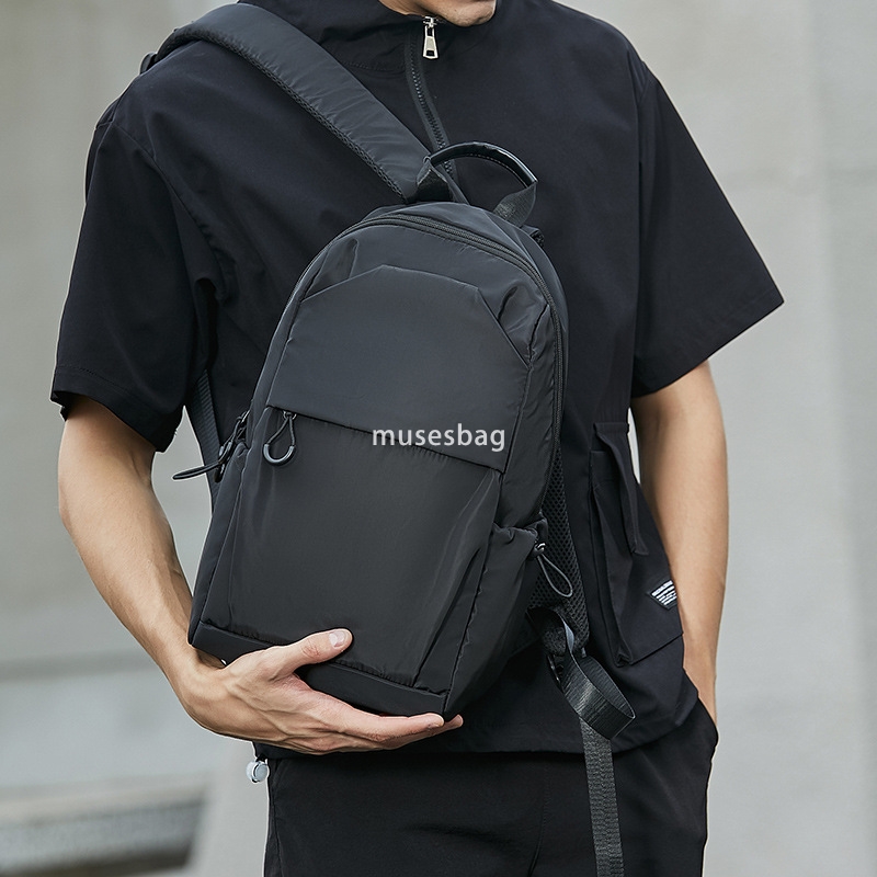China-Chic mini backpack men's fashion brand lightweight student schoolbag outdoor sports travel small backpack men's bag women