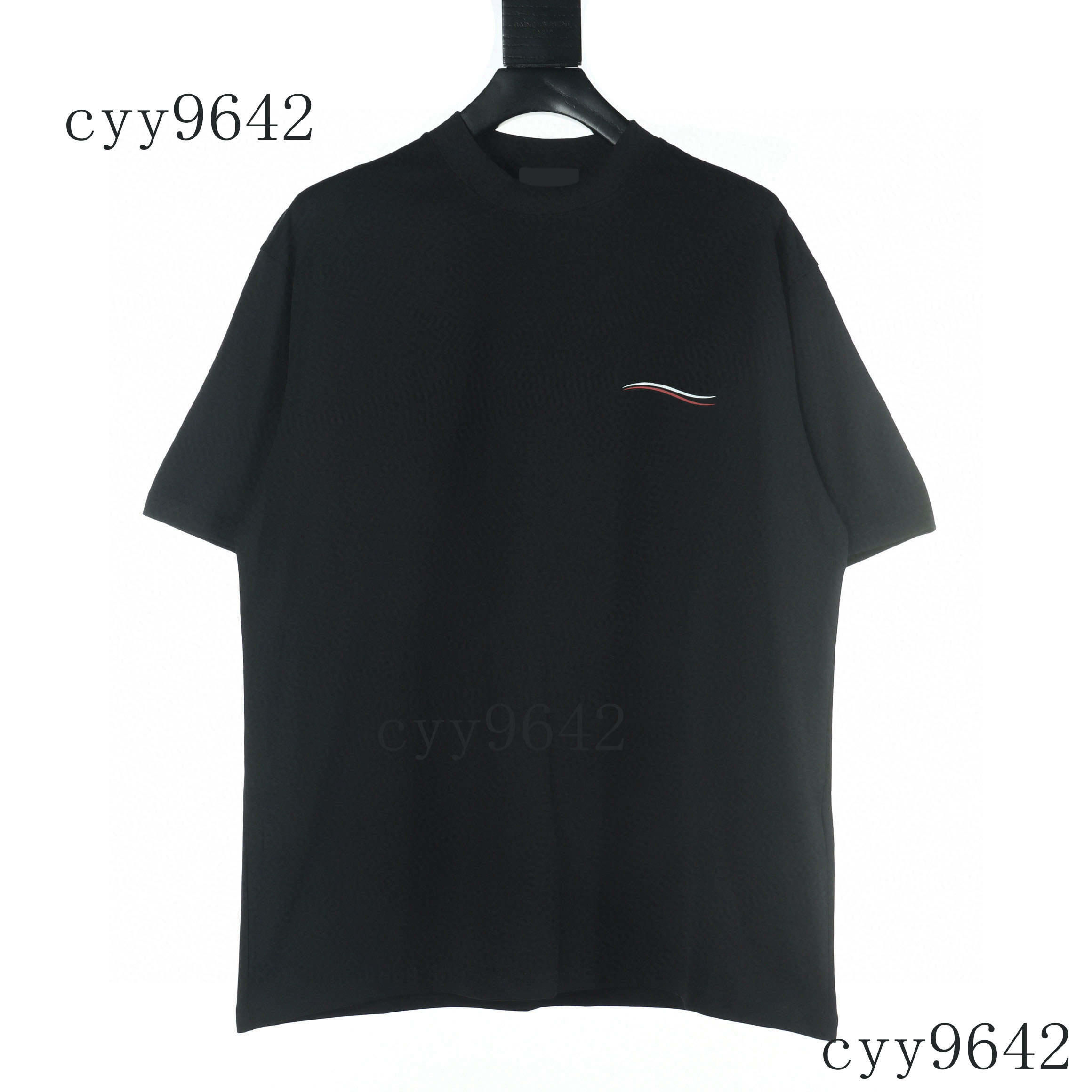 Men's Plus Tees & Polos t-shirts Round neck embroidered and printed polar style summer wear with street pure cotton fwb