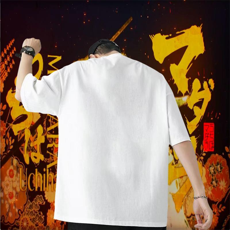 Brand Man T Shirts 100% Cotton 230g Anime Printing Street Polos Pure Cotton Soft Tshirt for Man Woman Custom Print Oversized