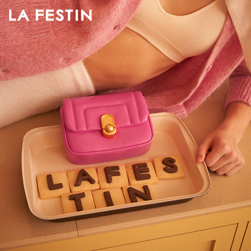LA FESTIN 2024 new women's bags fashion large-capacity shoulder bag cross-body women's bag high quality