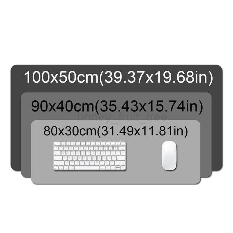 Black Mouse Pad Rug Deskpad Slipmat 90x40 Mat Gamer Accessories Beat Pad Desk Protection Rubber Mouse Pad for Computer LaptopM240802