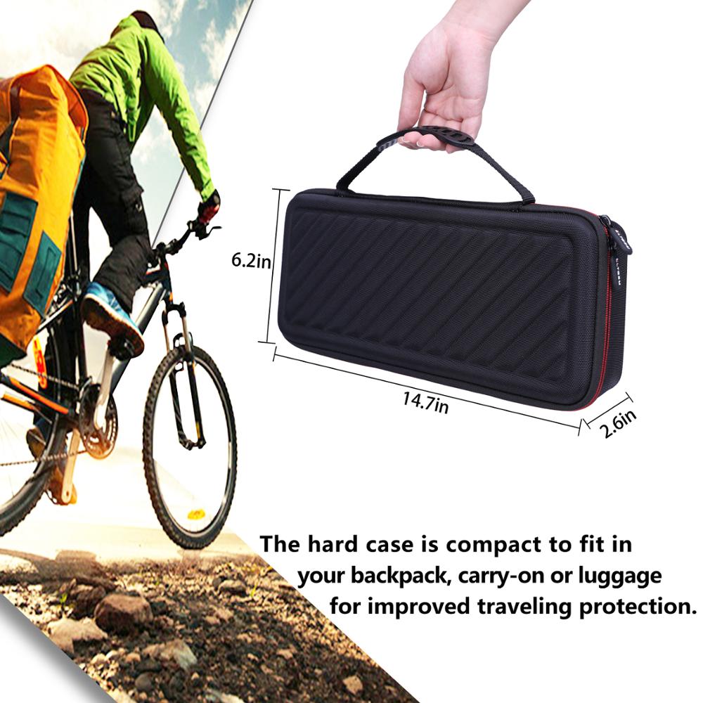 LTGEM Black EVA Hard Case for Zhiyun Smooth 4 3-Axis Handheld Gimbal Stabilizer YouTube Video Vlog Tripod,(Only Case)