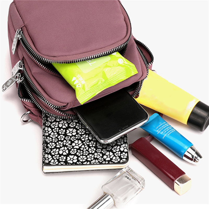 Women Bags Large Capacity Shoulder Bag Fashion Pure Color Casual Tote Outdoor Bag Handbag Zipper Messenger Bags Sac Main Femme