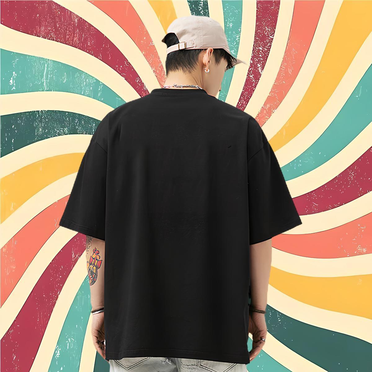 Free Shipping Mens T Shirts 230g 100% Cotton halloween Casual Wear Short Sleeve O-Neck Classic Tshirt for Man Woman Customized Print