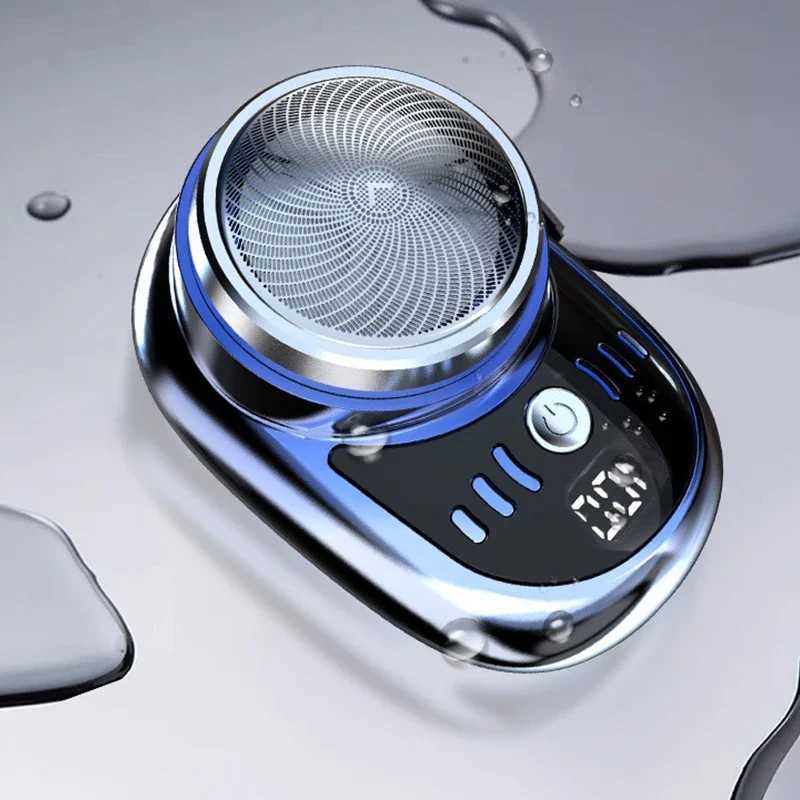 Electric shaver portable shaver mens travel loft wet dry USB charging shaver mini shaver W240802