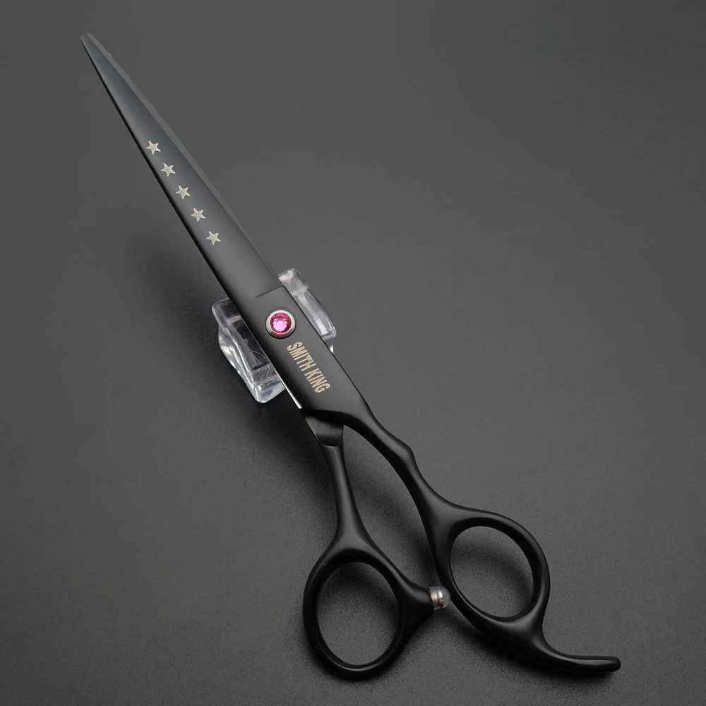 New Arrival Smith KING 7-inch professional hairdresser 7-inch cutter stylist/hairdresser+gift box/kit Z241213