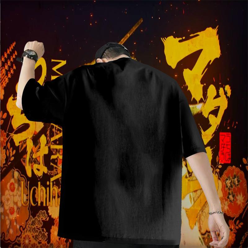 Brand Man T Shirts 100% Cotton 230g Anime Printing Street Polos Pure Cotton Soft Tshirt for Man Woman Custom Print Oversized