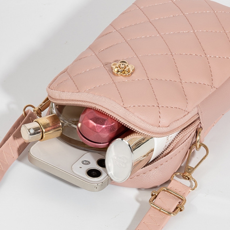 New Women's Crossbody Portable Phone Bag Hundreds of Simple Handbag Wallet Fashion Shoulder Bag Lipstick Storage Bag