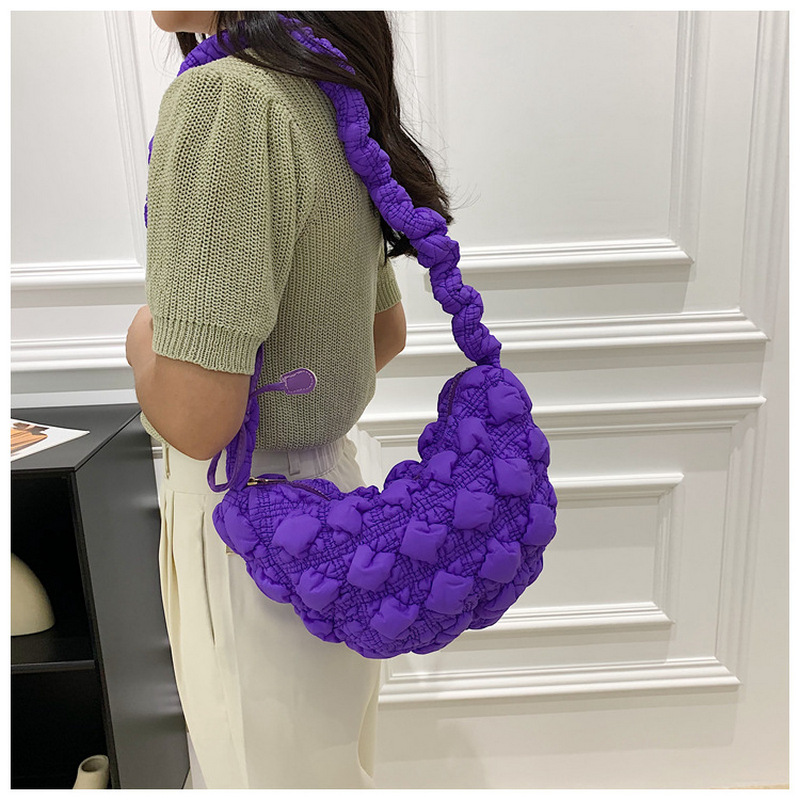Cloud Bags For Women Designer Luxury Pleated Handbags Ladies Messenger Shoulder Crossbody Down Jackets Bag Fashion Purse