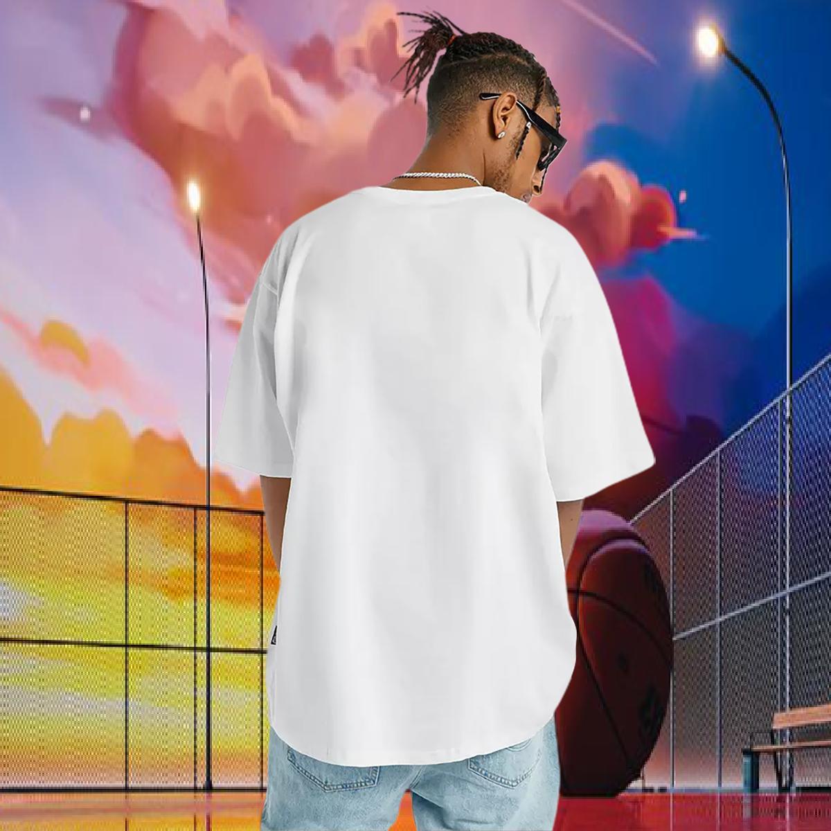 New Designer T Shirts Men 230g Cotton eagle Daily Outfit Tshirts Pure Cotton Loose Fit Mens Tshirts Customized Print