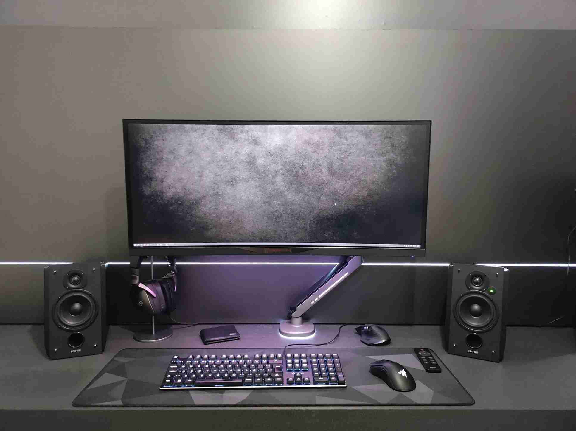 Black Mouse Pad Rug Deskpad Slipmat 90x40 Mat Gamer Accessories Beat Pad Desk Protection Rubber Mouse Pad for Computer LaptopM240802