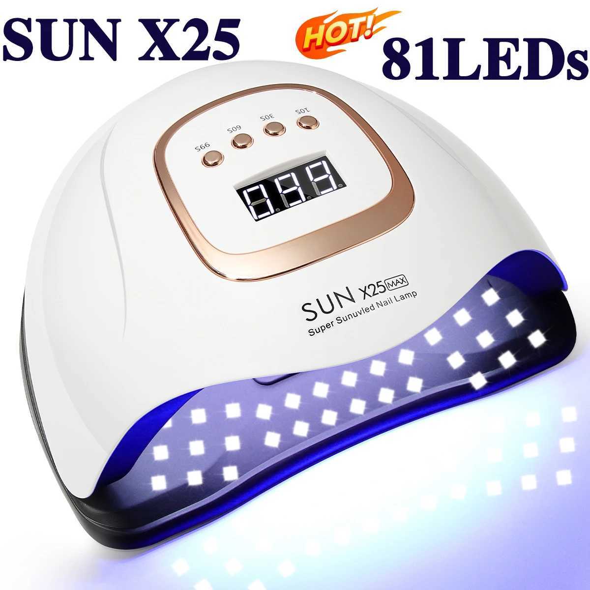 Upgrade Blg Power 380W 81LEDs UV LED Lamp for Nalls Wlth Four Tlmer Memory Functlon Lamp for Gel Pollsh Drylng Lamp for ManlcureCL240731