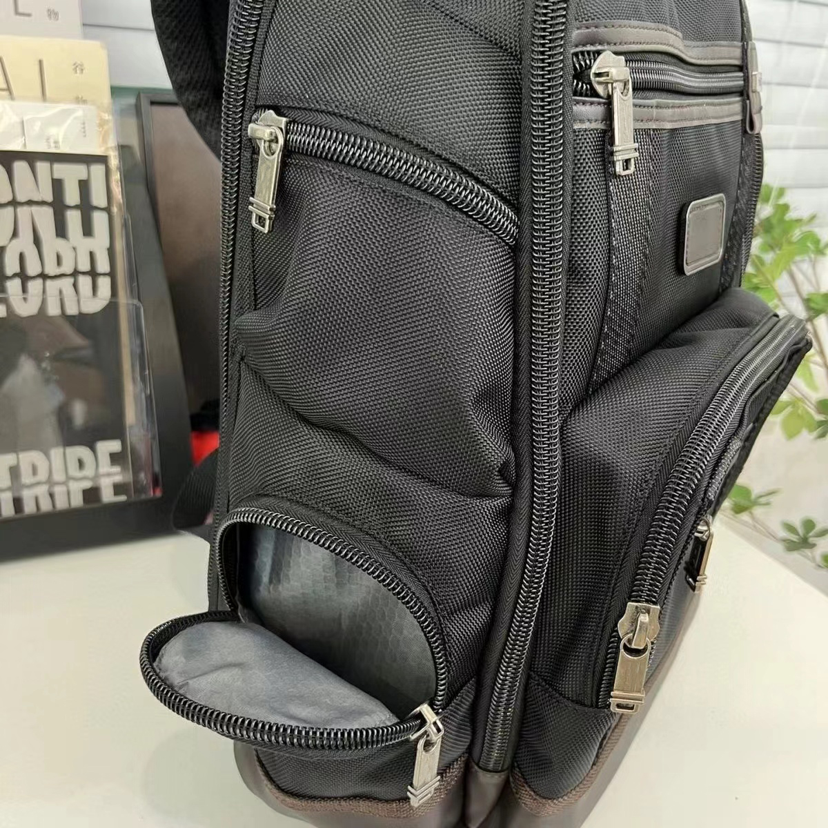 High-quality Ballistic nylon Backpack Men Leisure shoulders Travel bag Fashion Business 15 inch Laptop bag