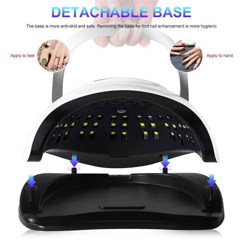 Professlonal UV LED Nall Lamp 320W Blg Power 72LEDs Nall Dryer Llght For Manlcure Drylng Gel Nall Pollsh Sensor Nalls Art ToolsCL240731