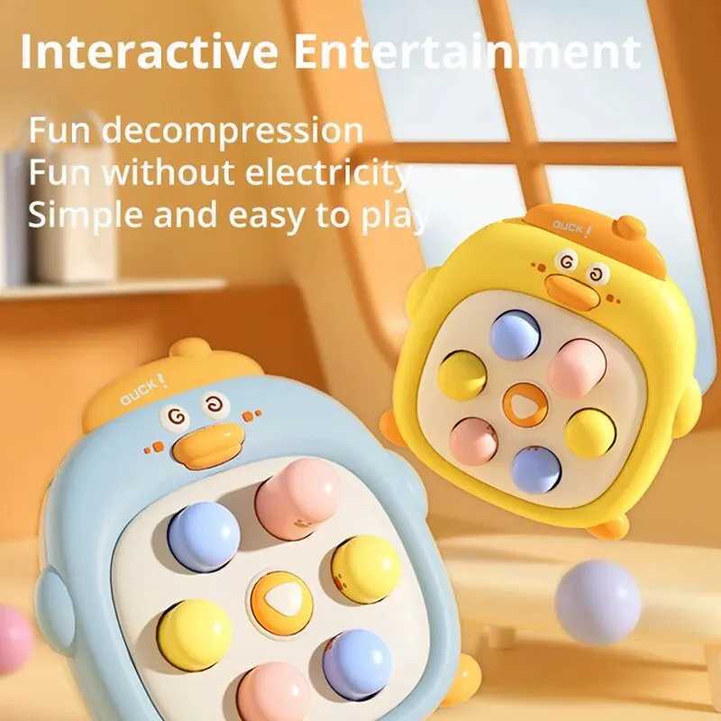 1 Pc Mini Whack-a-Mole Hand-eye Coordination Educational Toy Random Color Childrens Pinch Finger Decompression Toy Y240801