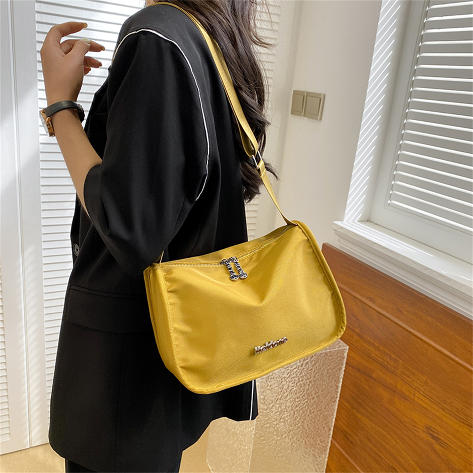 Fashion Nylon Shoulder Messenger Bags Simple Women Bags Designer Small Handbags and Purses Ladies Luxury Brand Crossbody Bag Sac